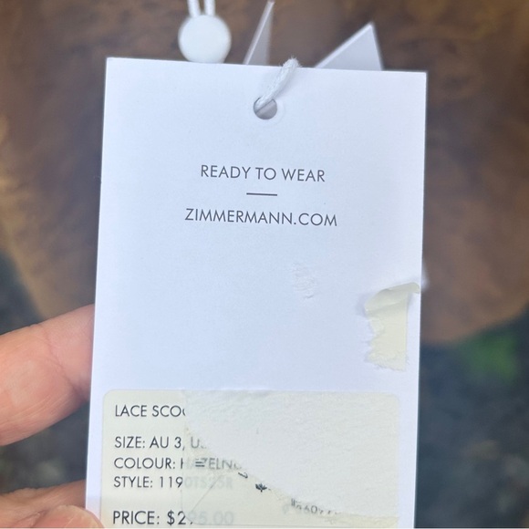 Zimmermann Lace Scoop Bodysuit - Picture 6 of 7